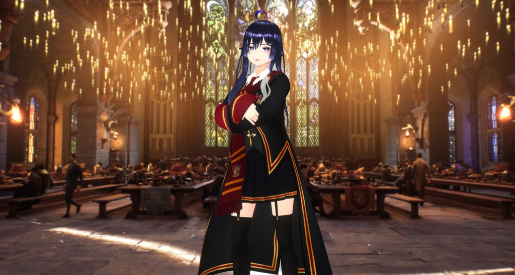 Gryffindor Outfit from Hogwarts Legacy (vroidcustomitem)