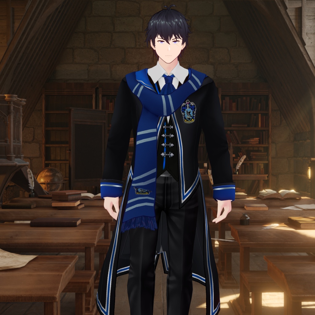 Ravenclaw Outfit from Hogwarts Legacy (vroidcustomitem)
