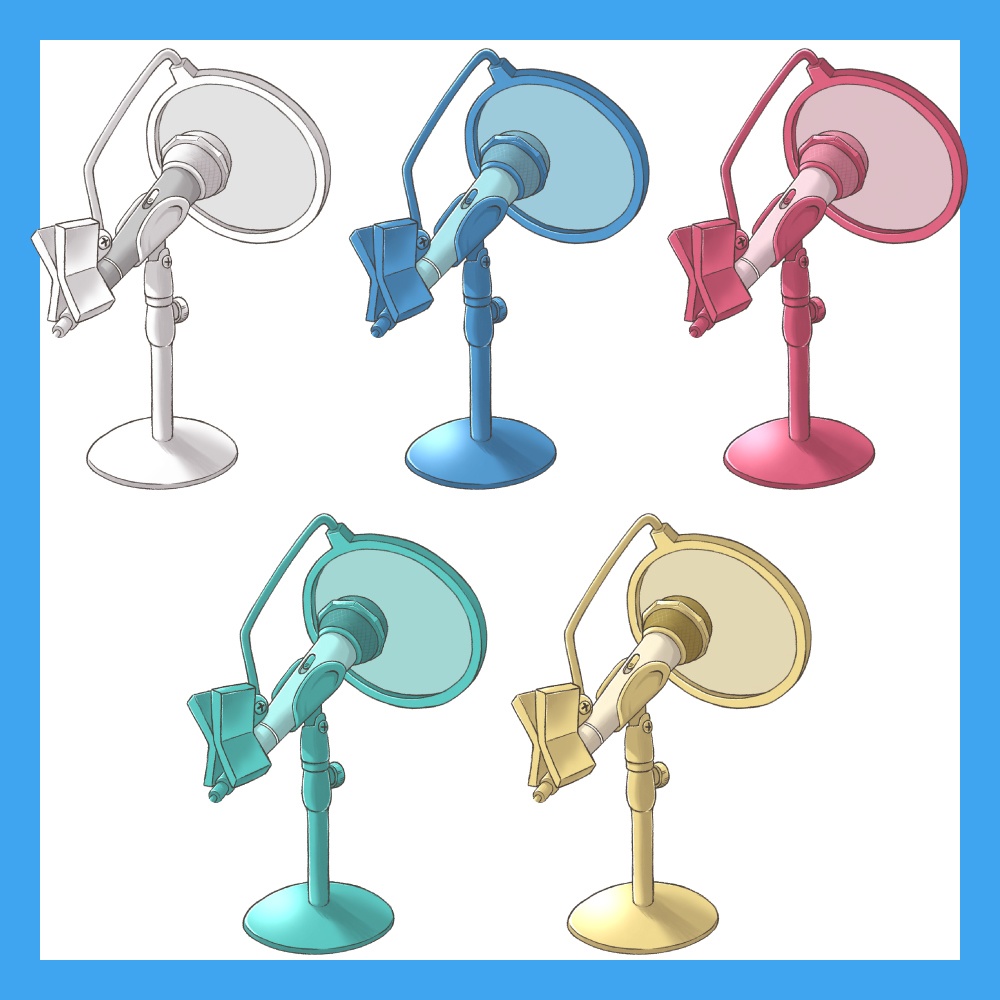 【本格的マイク素材】配信素材(高画質版)+α