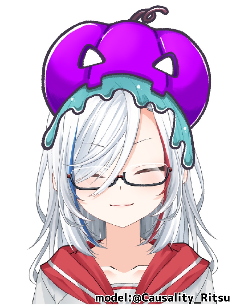 【被り物素材】ハロウィンバージョン