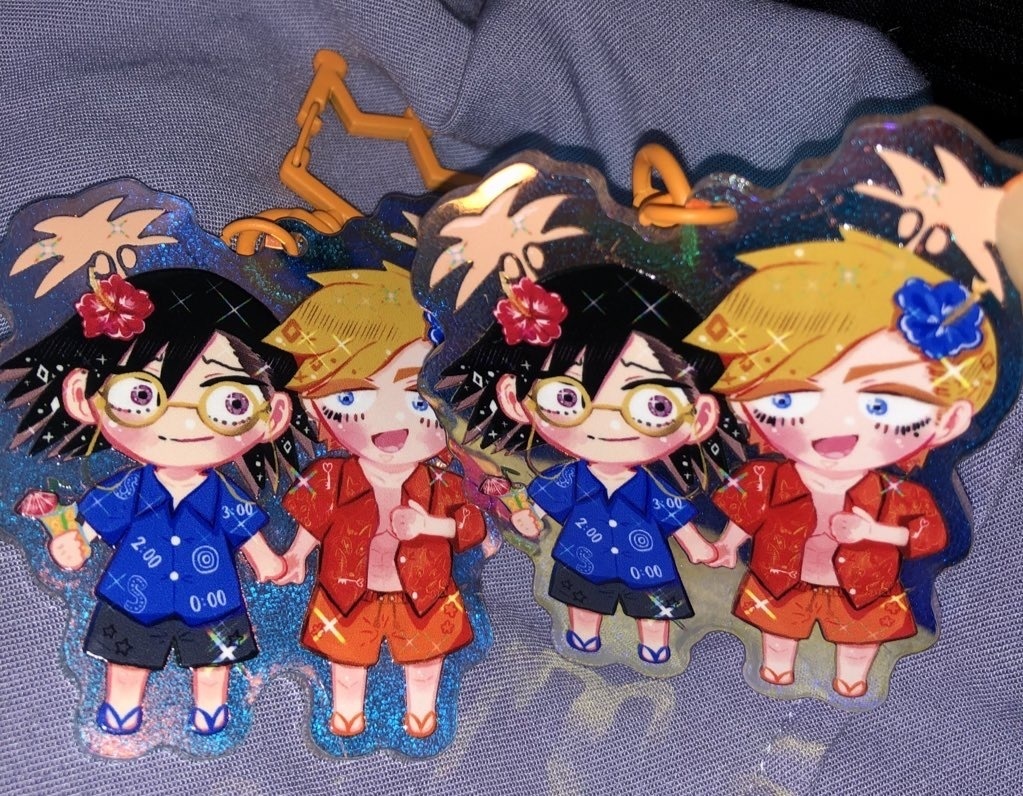 さめしし南国アクキー