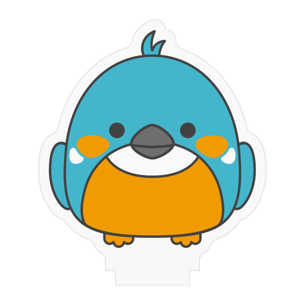 カワセミ アクリルフィギュア