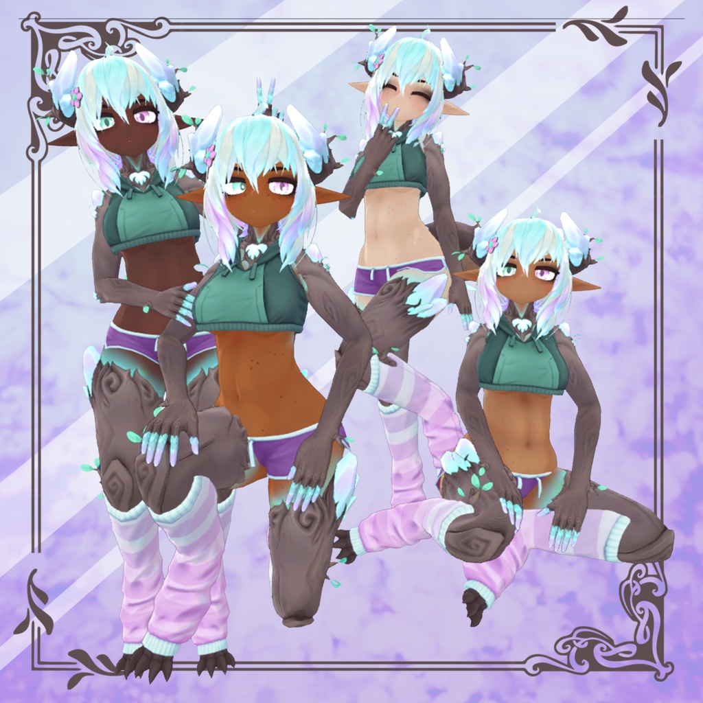 [ 森 ] Skin Variants for Mori