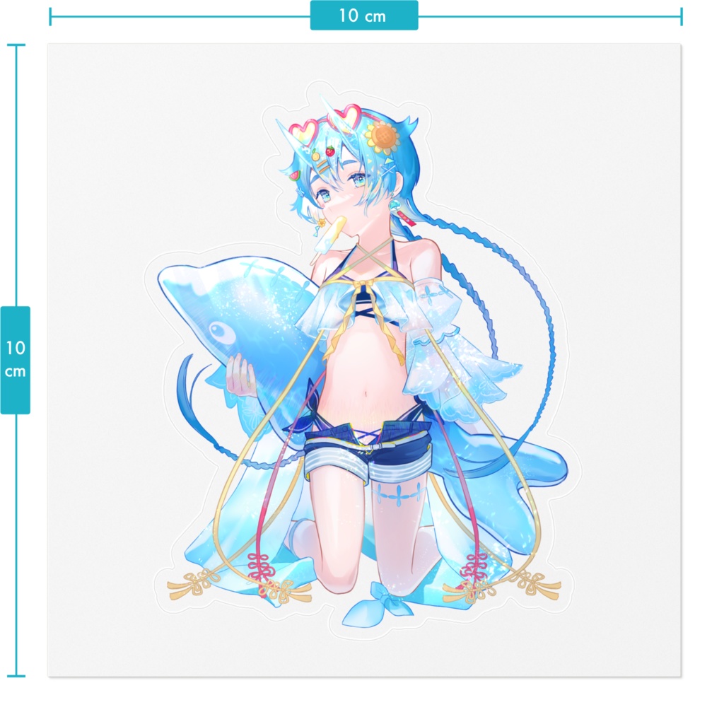 葉丸 水着シール