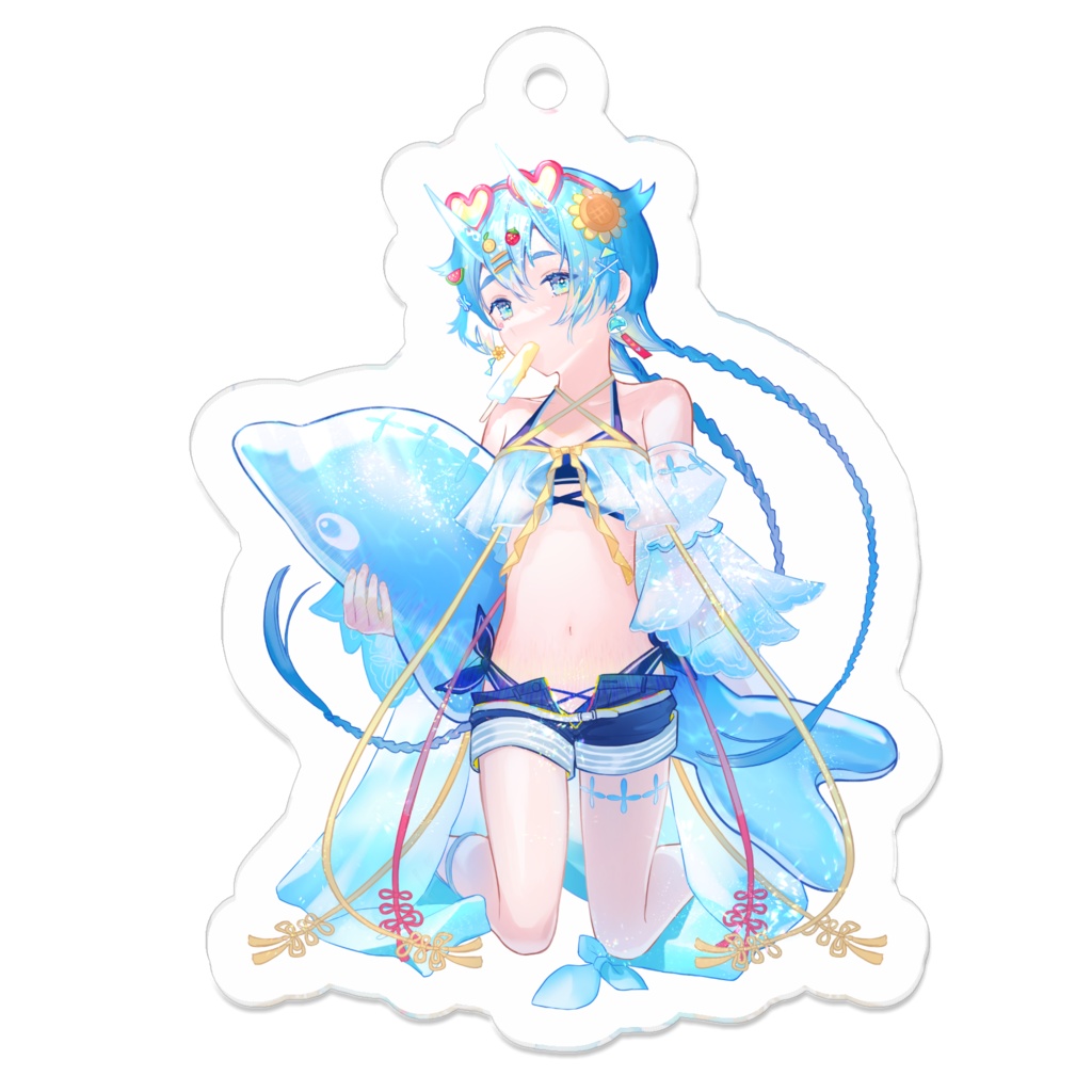 葉丸 水着アクリルキーホルダー