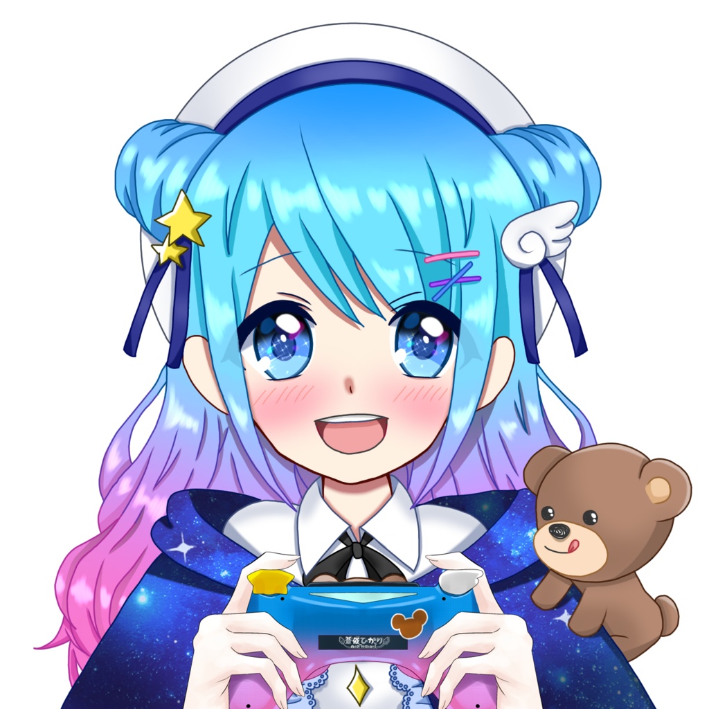 【VTuber向け】コントローラー【素材】