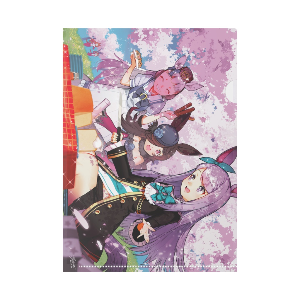 シリウス、春の思い出 A4クリアファイル