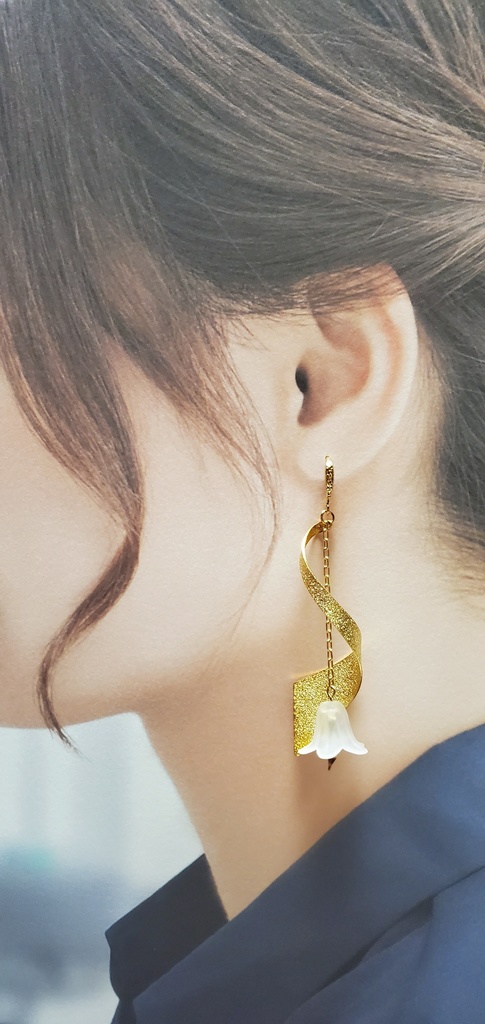 趙公明イメージピアス