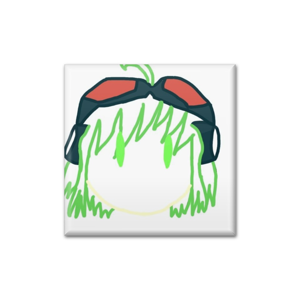 GUMI缶バッジ四角