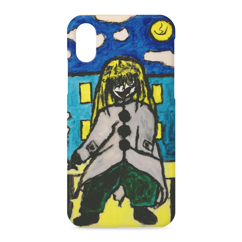 Madnessgairl 「瘋癲少女」iPhoneケース(X,8,7,8PIus,7PIus)