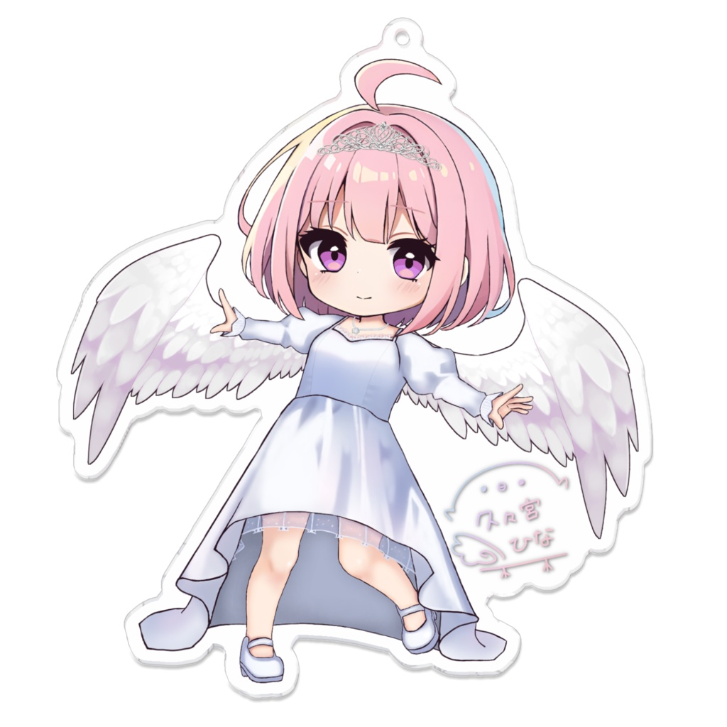 天使のひなちゃんアクキー(コーティングVer.)