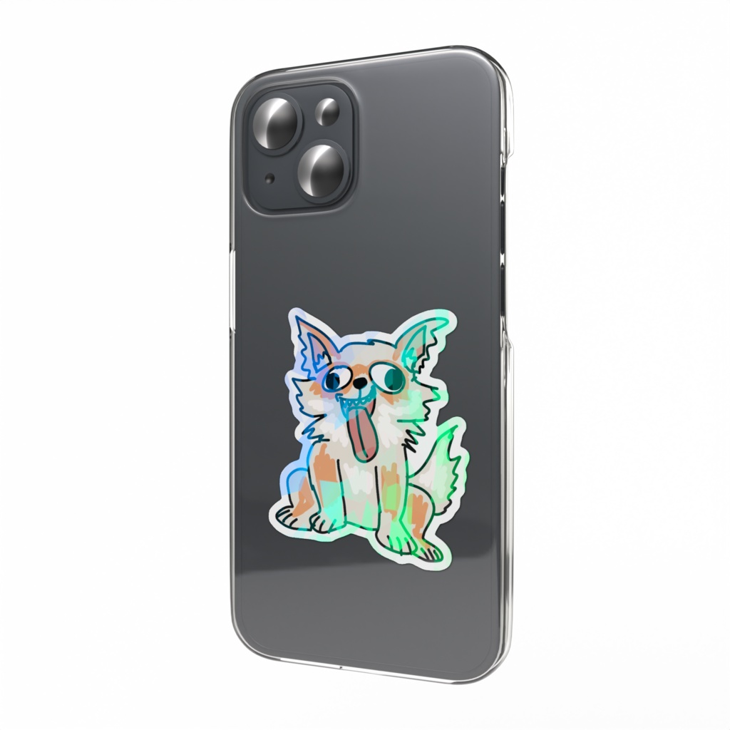 ミカドアニマルホログラムステッカー:CHIHUAHUA