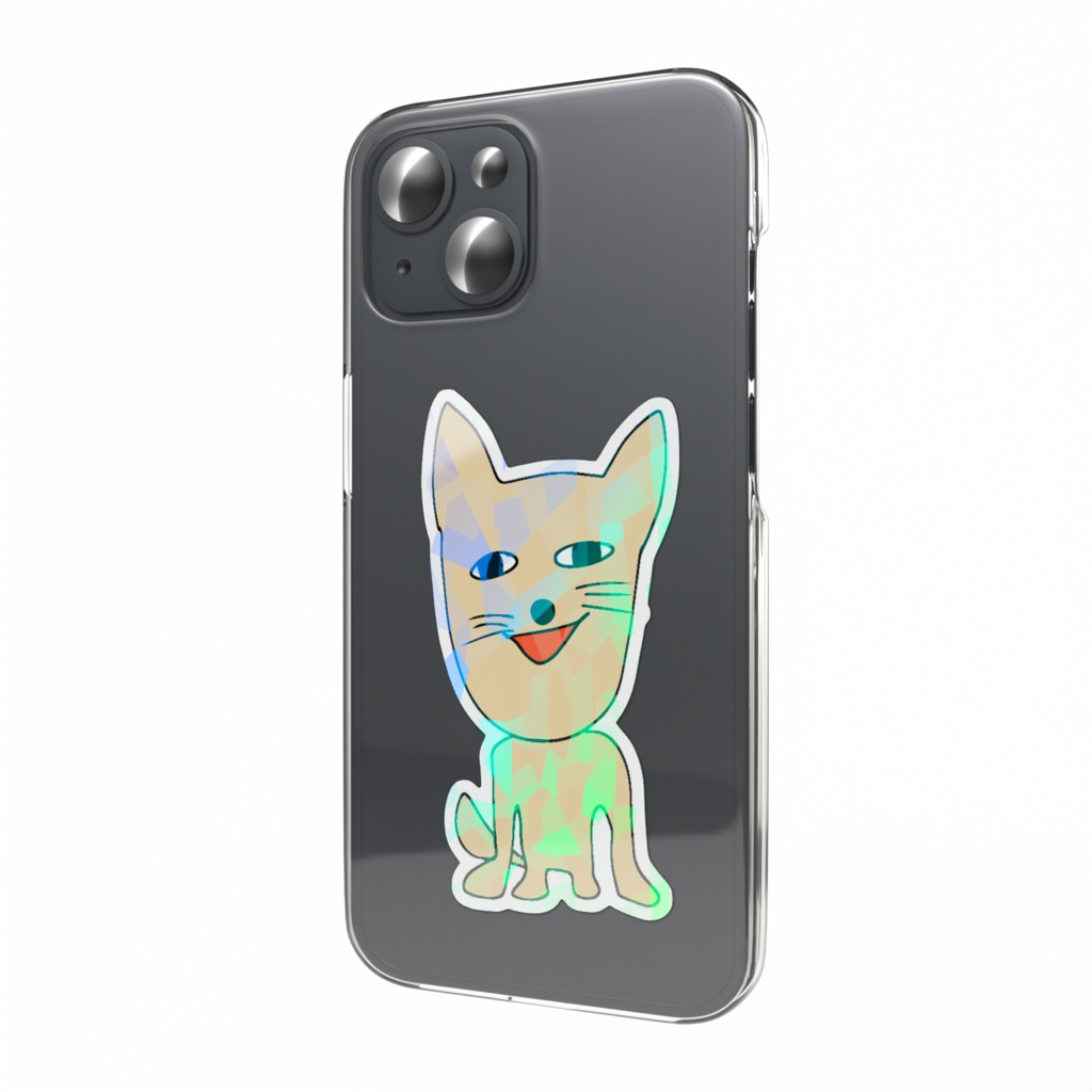 ミカドアニマルホログラムステッカー:原初の犬