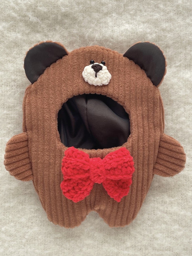 リボンなくまさんぬい服【ぬい服10cm】