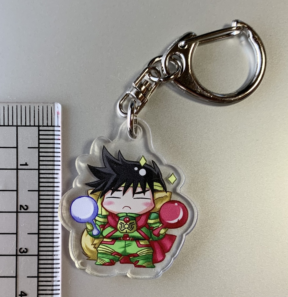 ポップわんこアクリルキーホルダー (メドローアじゃなくてマラカス)