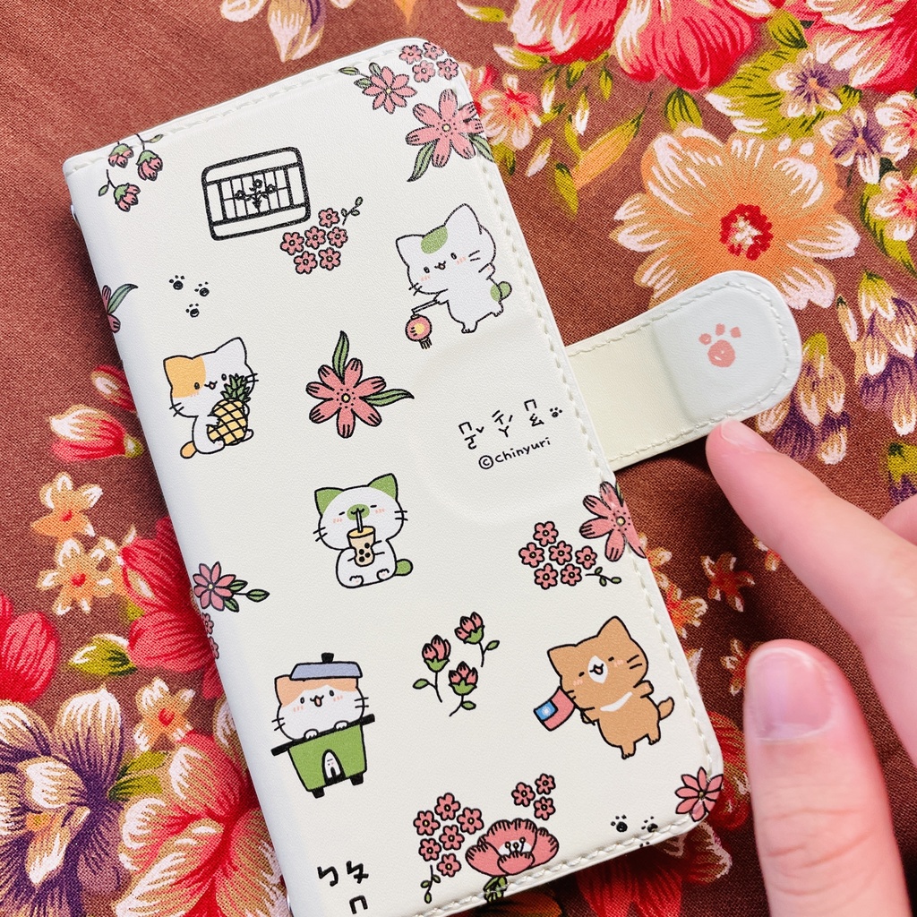 まっちゃねこ。スマホケース【台灣 - 台湾小箱限定デザイン】