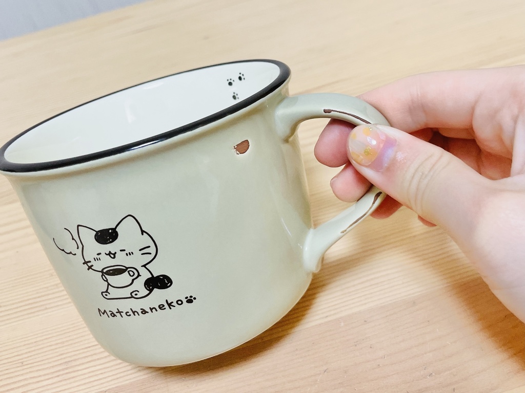 まっちゃねこ。5周年記念マグカップ