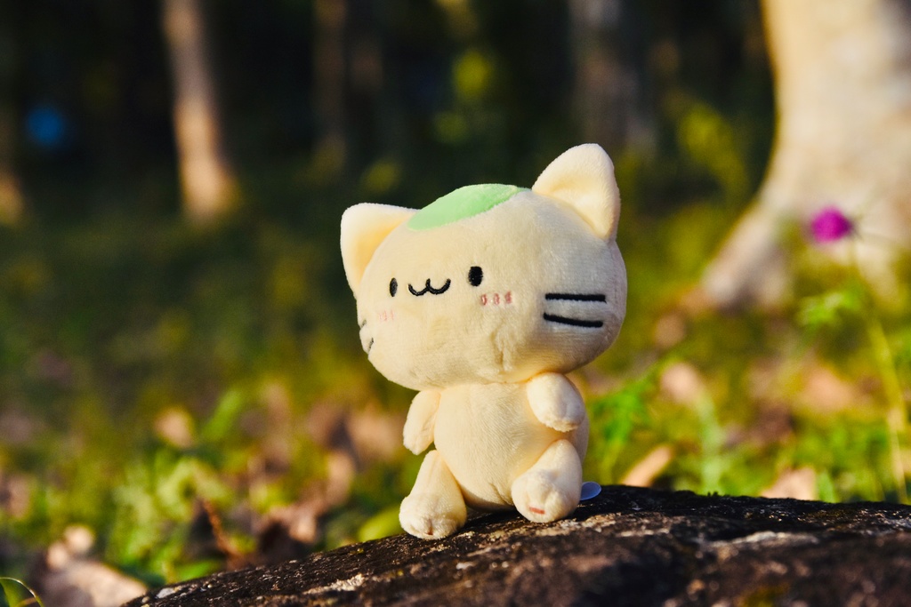 手足がうごく!まっちゃねこ。ぬいぐるみ