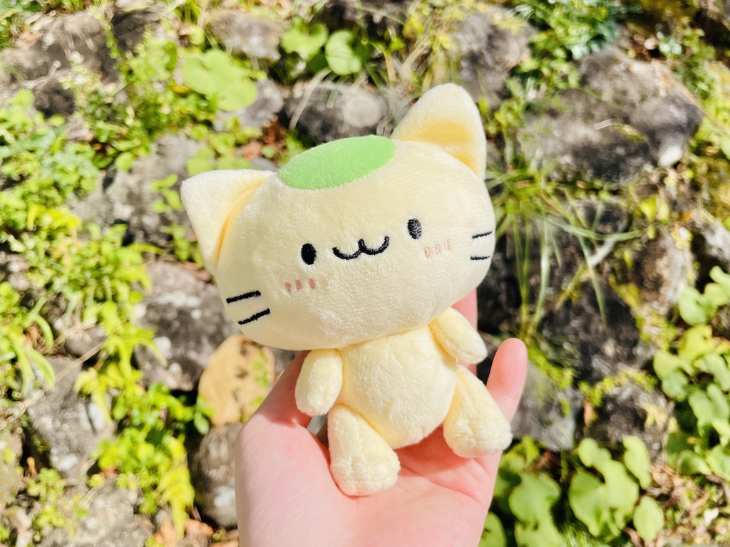 手足がうごく!まっちゃねこ。ぬいぐるみ