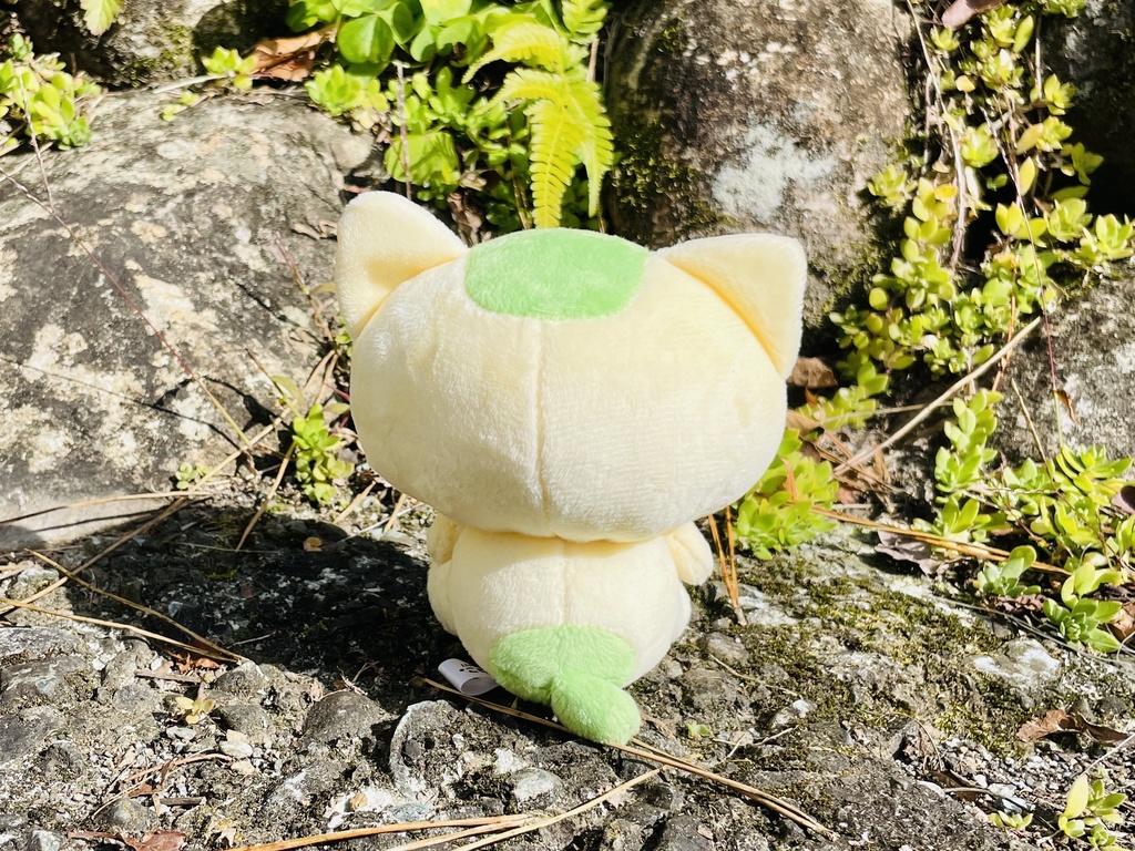 手足がうごく!まっちゃねこ。ぬいぐるみ