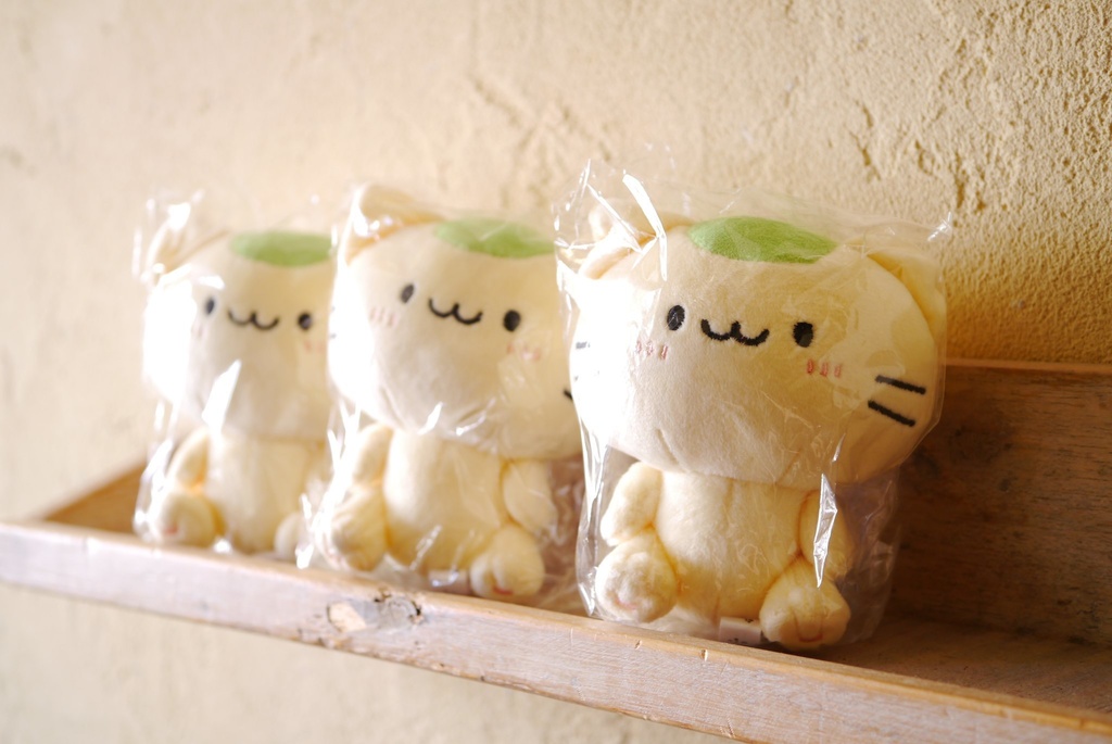 手足がうごく!まっちゃねこ。ぬいぐるみ