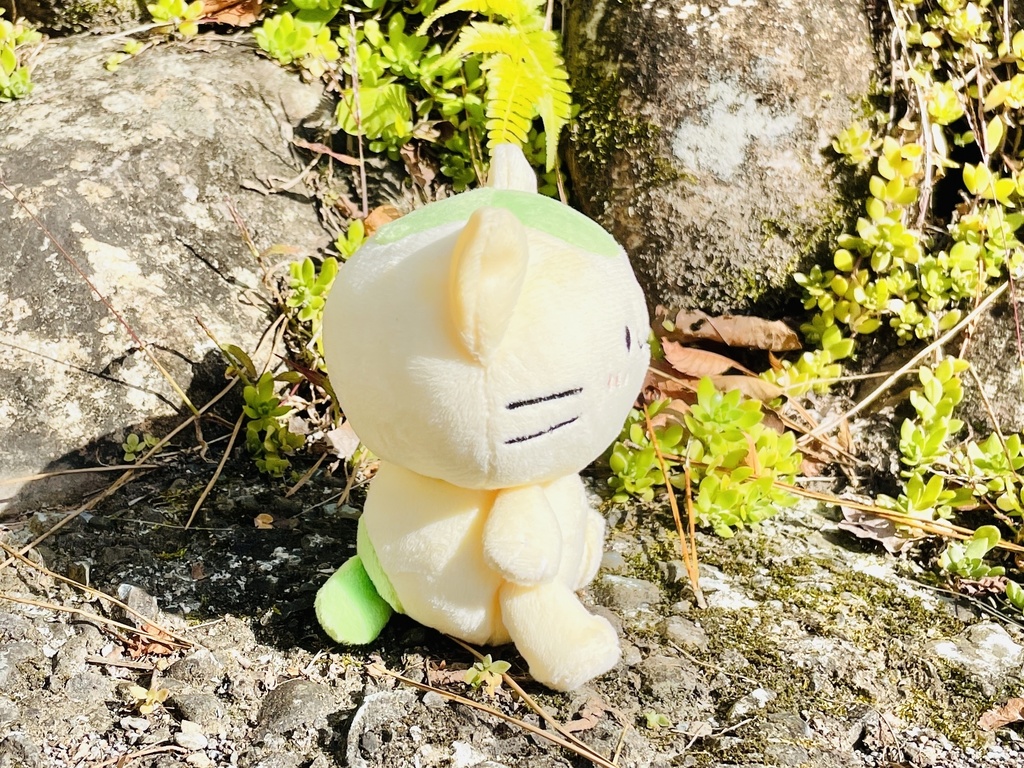 手足がうごく!まっちゃねこ。ぬいぐるみ