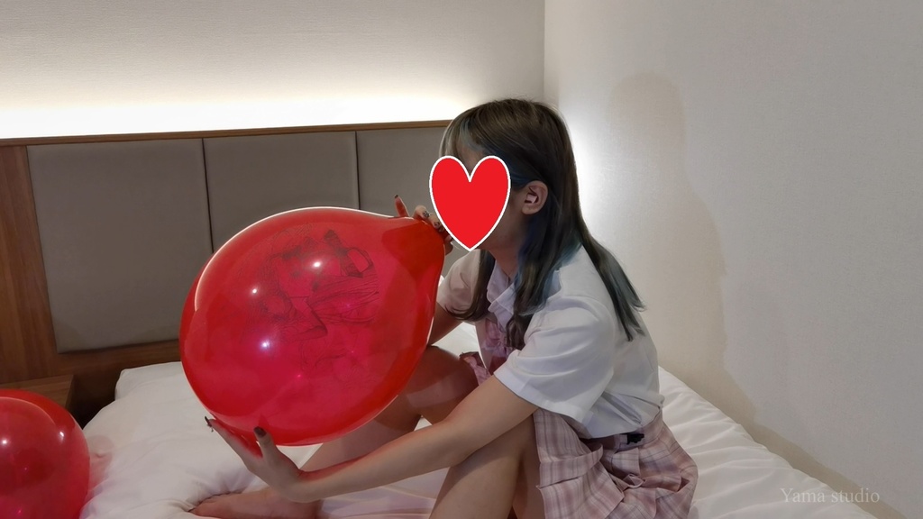 riちゃんのイラスト風船遊び(修正版) ri-chan's Anime balloon play【revised】