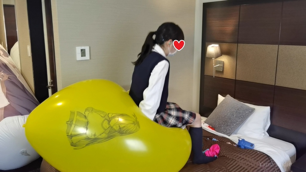すゆちゃんのイラスト風船遊び&割り3 Suyu-chan's Anime balloon play & pop3