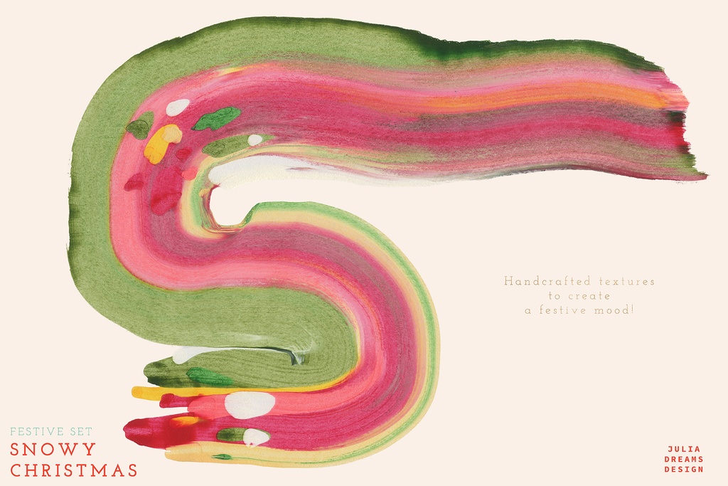 クリスマスイラスト クリスマス抽象シェイプ Snowy Christmas Modern Designs