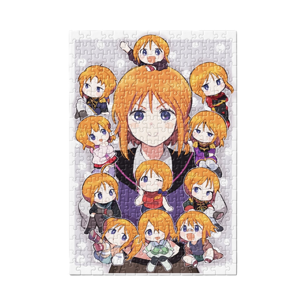 姉妹ジグゾーパズル01