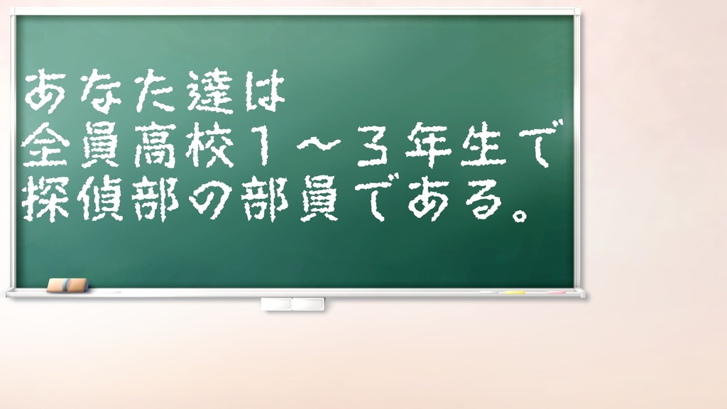 探偵部の事件簿-始動