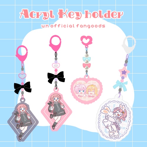 【非公式】ビーズアクリルキーホルダー