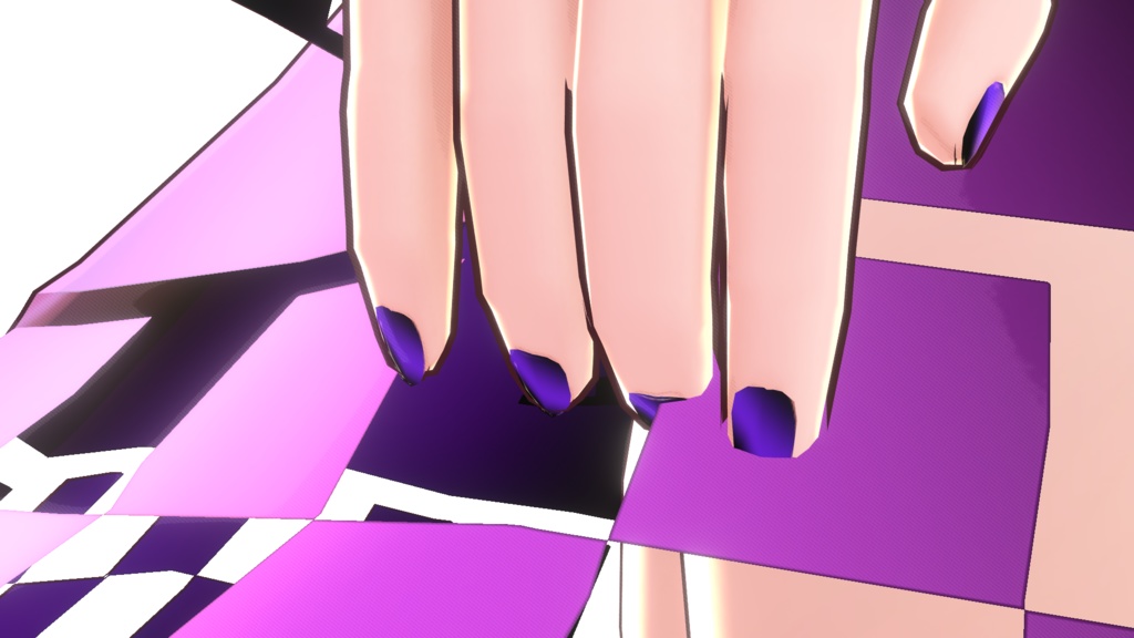 バーチャルアイドル暗黒系衣装(VRoidStudio用テクスチャ)