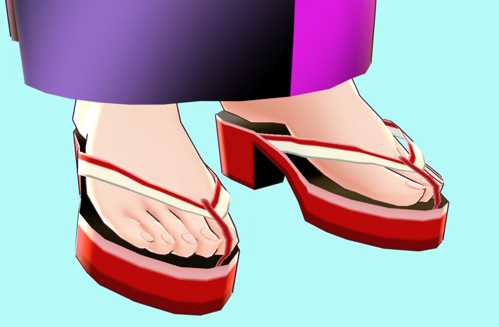 暗黒浴衣・貝の口結び