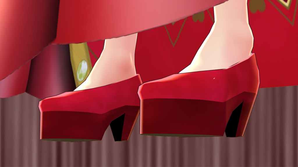 <応援価格>【ゴシックドレス】荘園よりハートを込めて(VRoidStudio用)