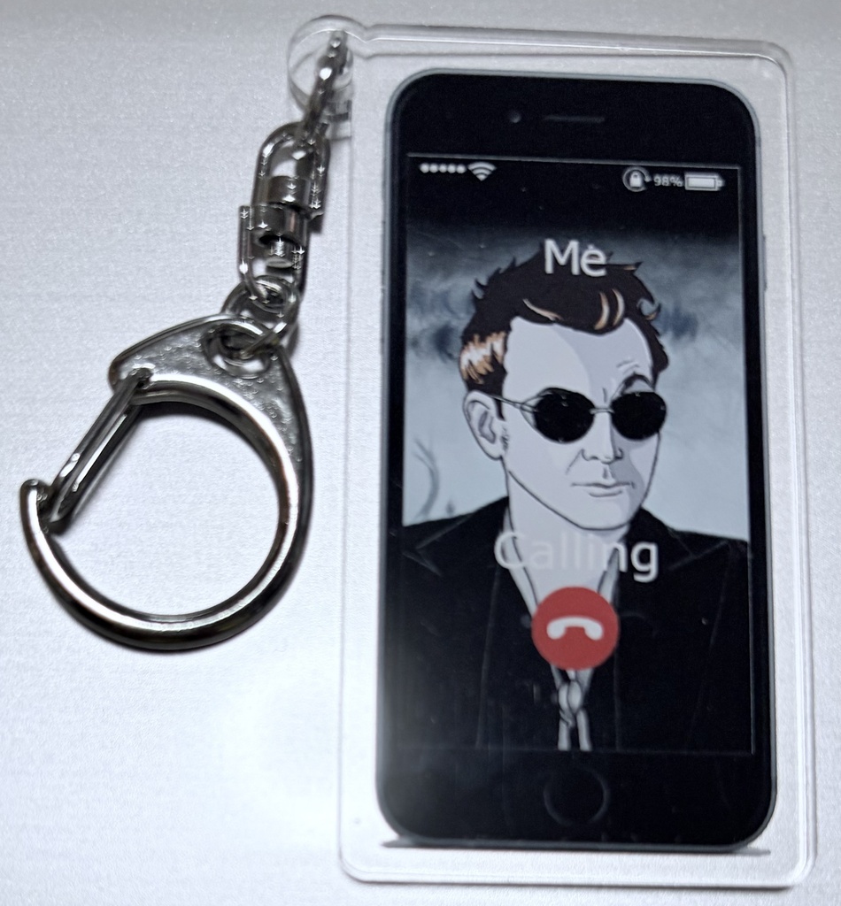 Crowley’s Mobile phone Keyring