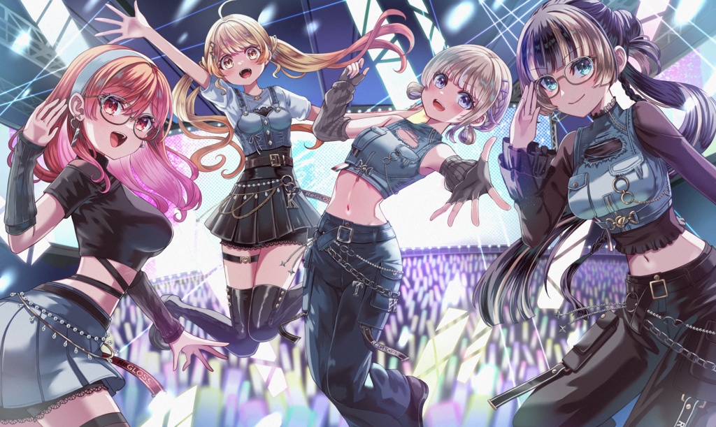 ReGLOSS現地ライブ思い出ラバーマット