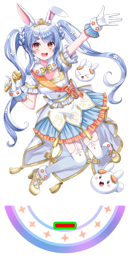 兎田ぺこら MVPで初恋サイダー♥ 超BIGアクリルスタンド