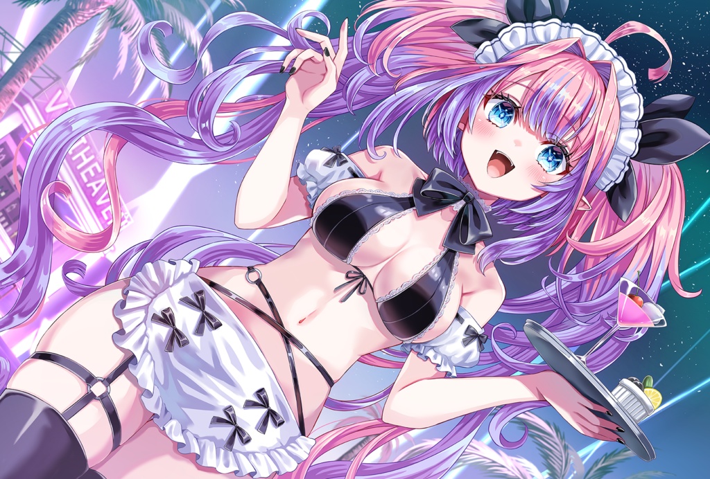 ヴィヴィとナイトプール♥アクリルフォトパネル