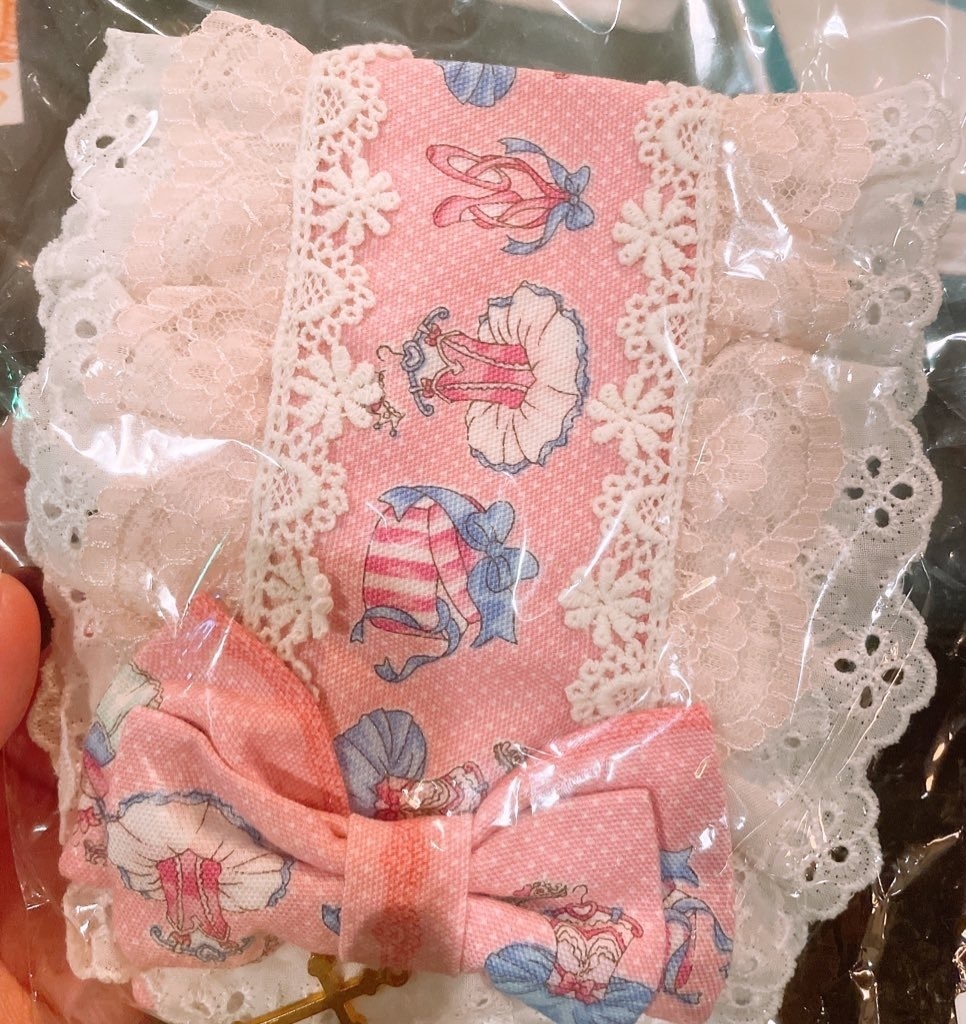 ヘッドドレス ピンク