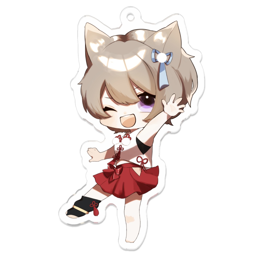 りつきちゃんアクリルキーホルダー　Atype