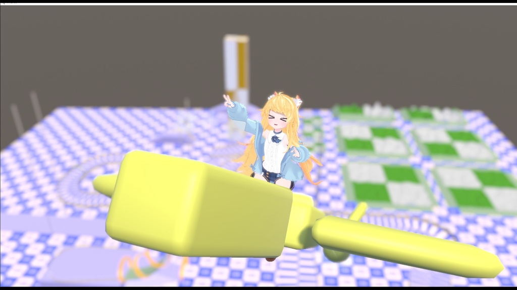 【Udon乗り物ギミック】ツムジボード【VRChat】