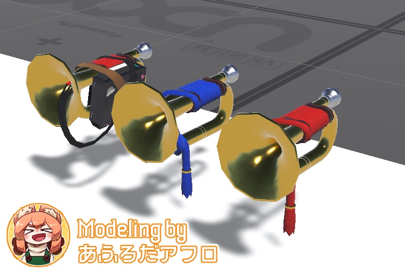 【Udonギミック】吹ける!ラッパギミックTsumpet【VRChat】