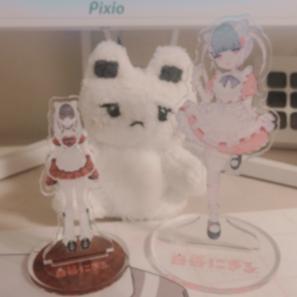 白苺にぎる - 新モデル記念アクリルスタンド -100㎜バージョン