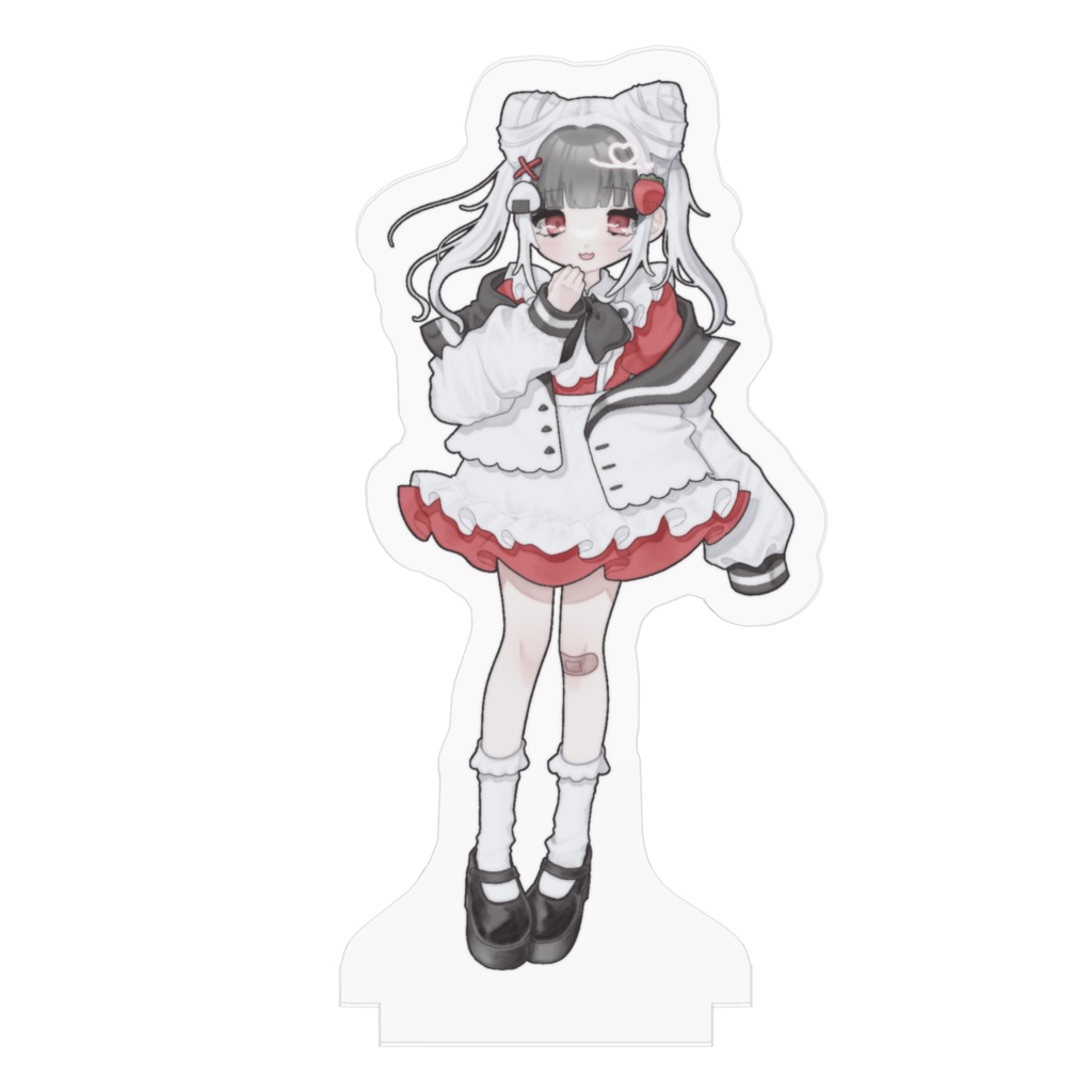 白苺にぎる Twitchアフィ半年記念 常設アクリルスタンド