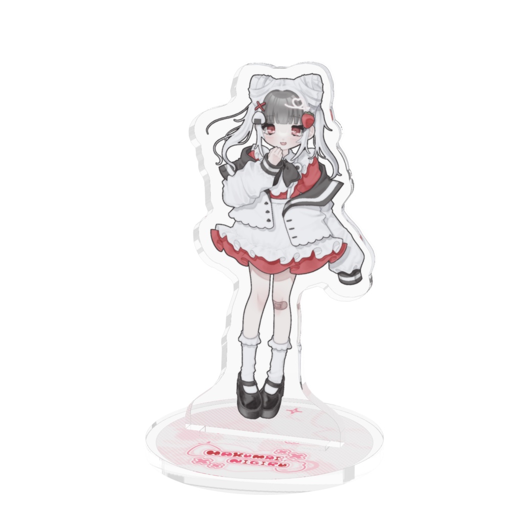 白苺にぎる Twitchアフィ半年記念 常設アクリルスタンド