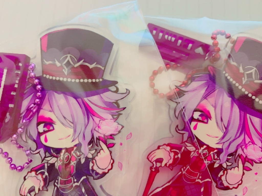 エルミル-アクリルキーホルダースタンド