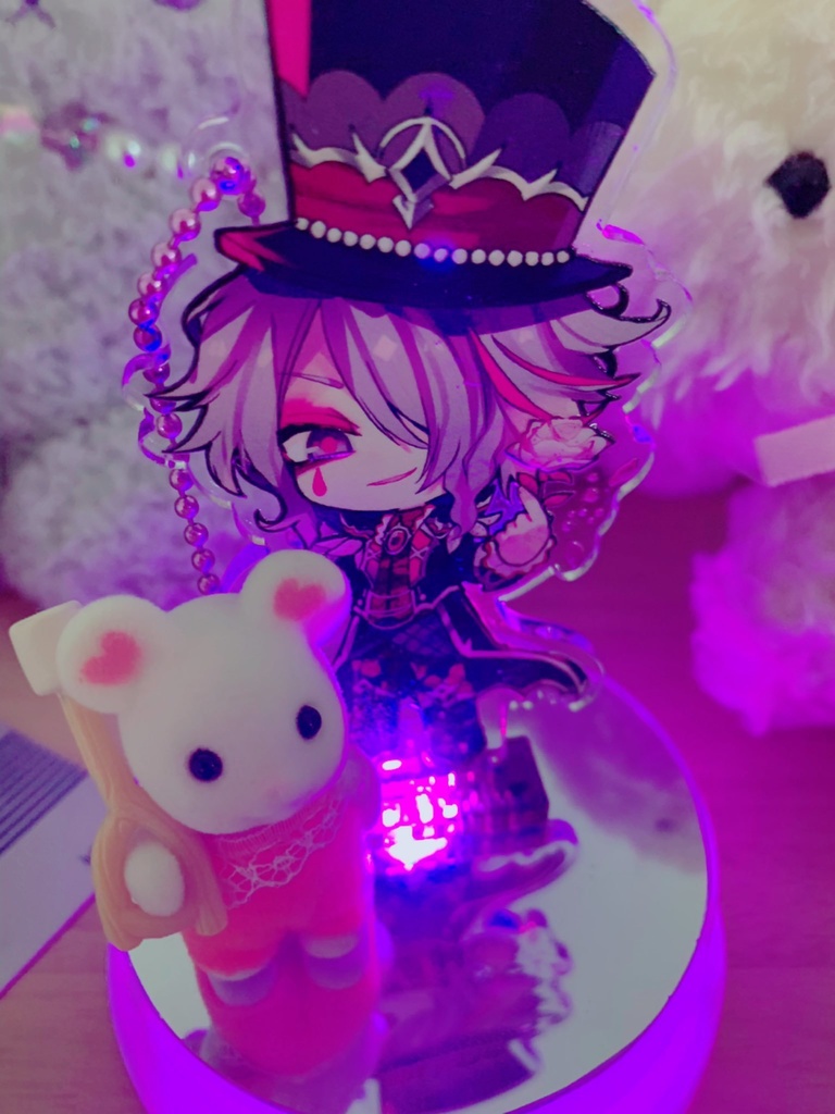 エルミル-アクリルキーホルダースタンド