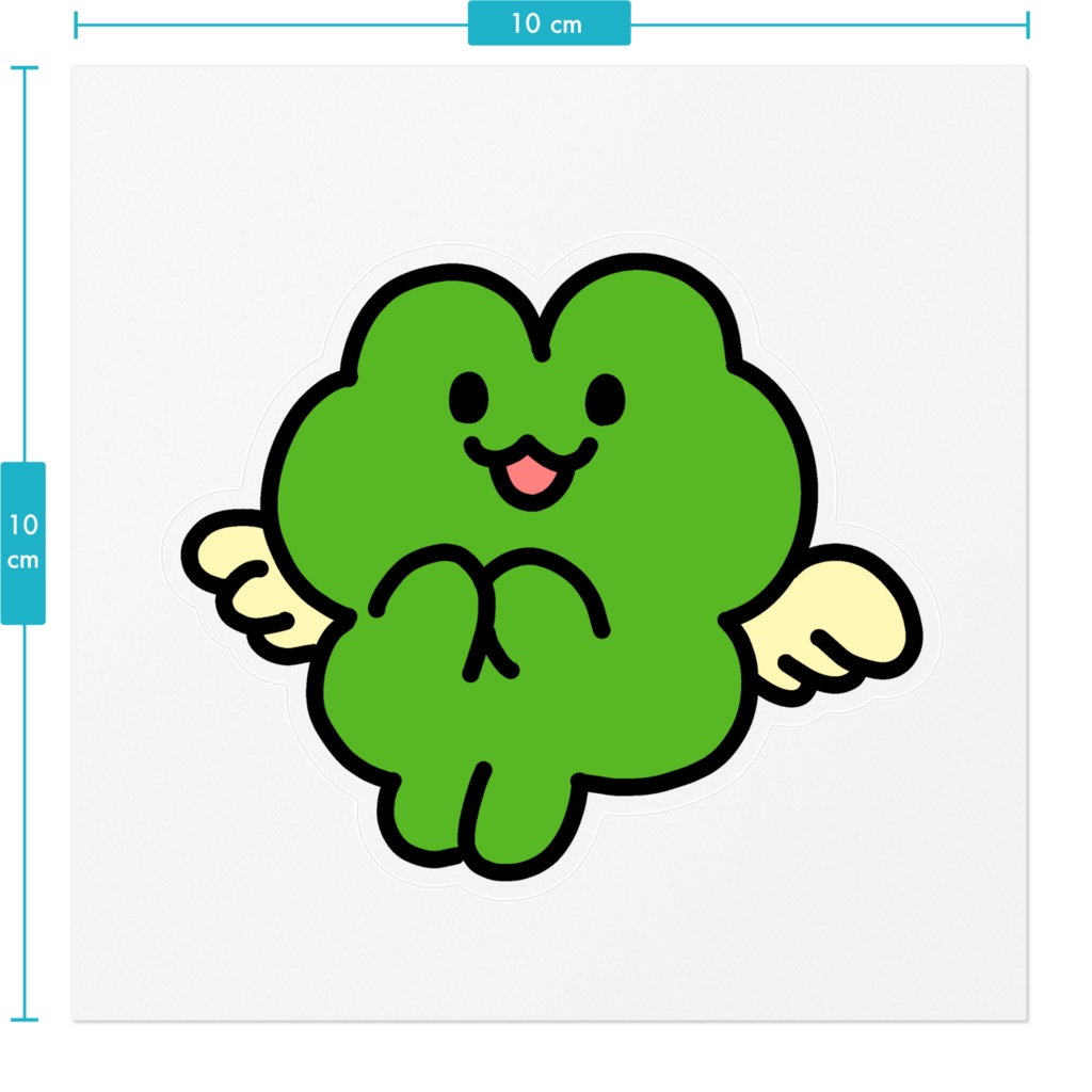 ぷかぷーエンジェルステッカー