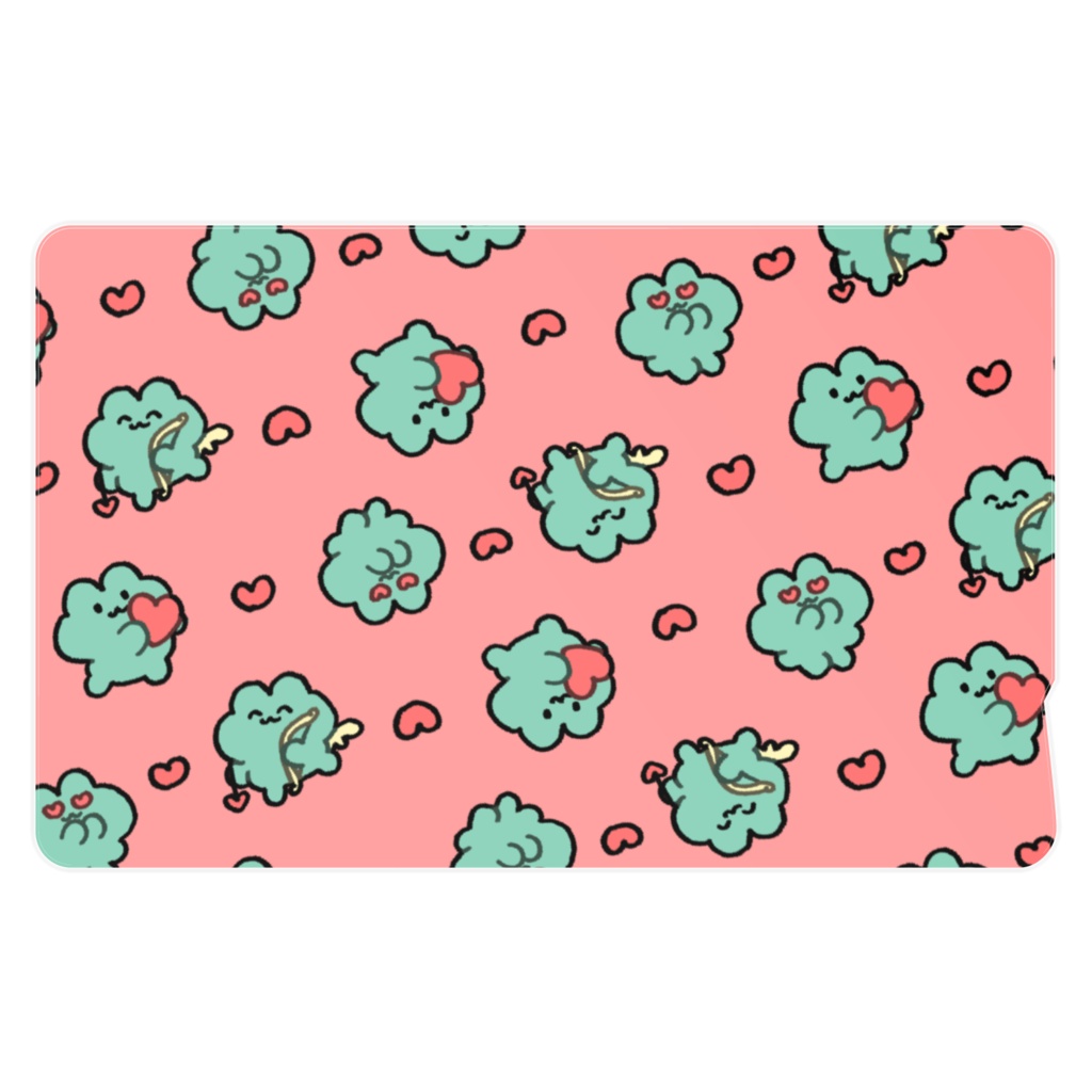 ぷかぷーのバレンタインICカードステッカー